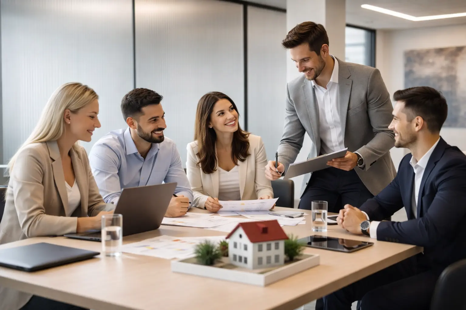 RE/MAX ART Gayrimenkul Ekibi - Profesyonel toplantı
